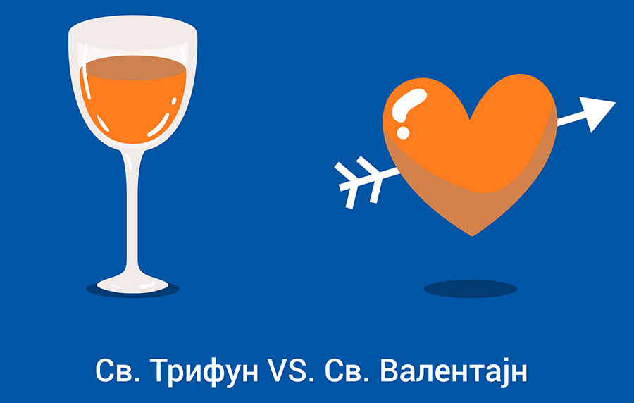 Св. Валентин VS Св. Трифун